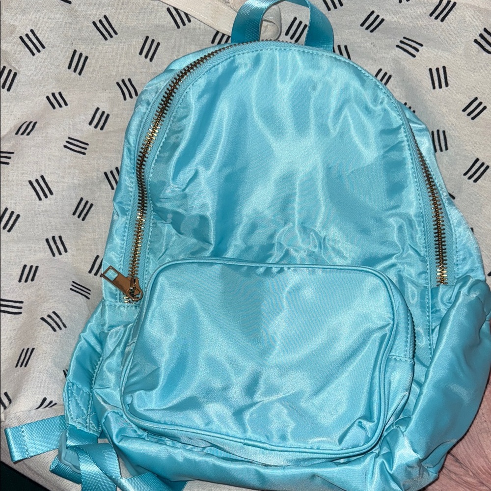 Stylish Blue Backpack for Women